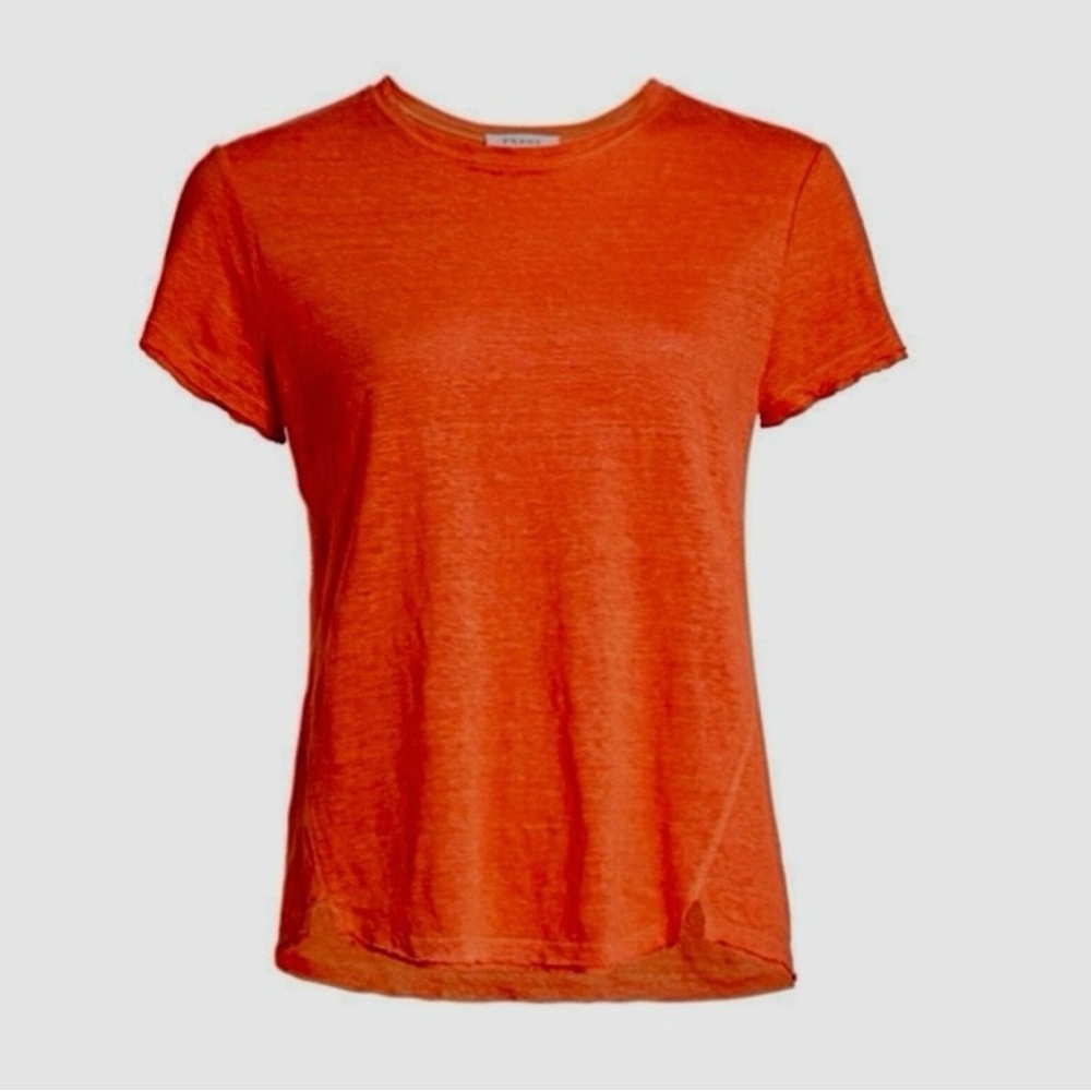 FRAME Orange Short Sleeve Tee - XS - Picture 3 of 5